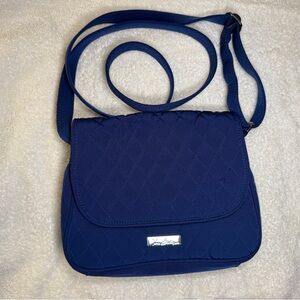 Vera Bradley Royal Blue Quilted Crossbody Bag
